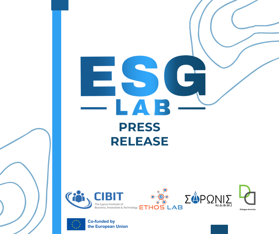 Press Release – Final Meeting του έργου ESG LAB «From ESG Awareness to Action»
